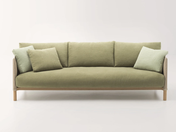 VESPUCCI - Fabric garden sofa with removable cover by Paola Lenti - view 2